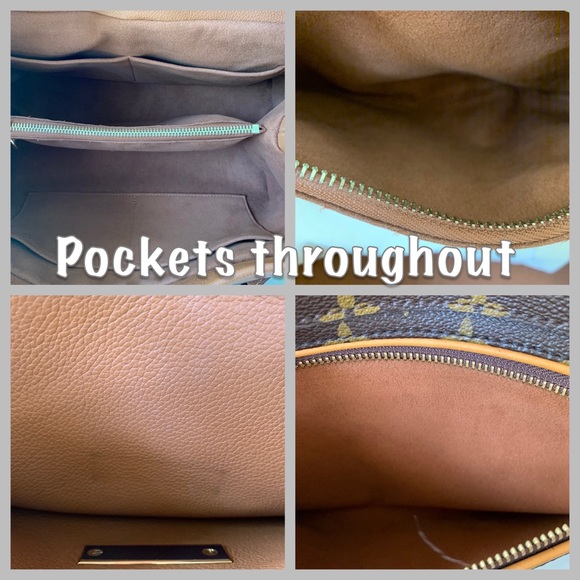 AUTH LOUIS VUITTON OLYMP CAMEL MM - Picture 6 of 8